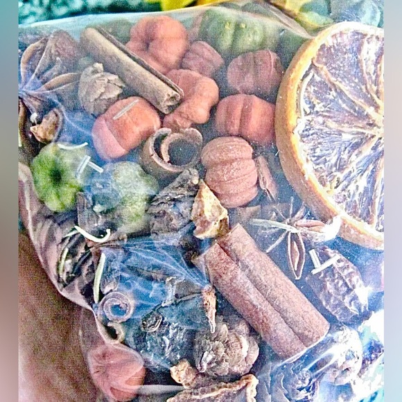 New UNSCENTED Natural Rustic Prim Dried Potpourri Fall Bowl Filler Fixins 2 CUPS - Picture 2 of 6